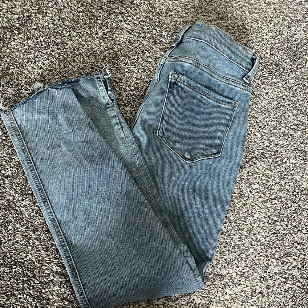 BOGO FREE Kensie Jeans The Kelsey High Rise Skinny Jeans Cropped Light Wash